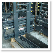 HAARUKKATASSUT, Väliaikainen paalien käsittely